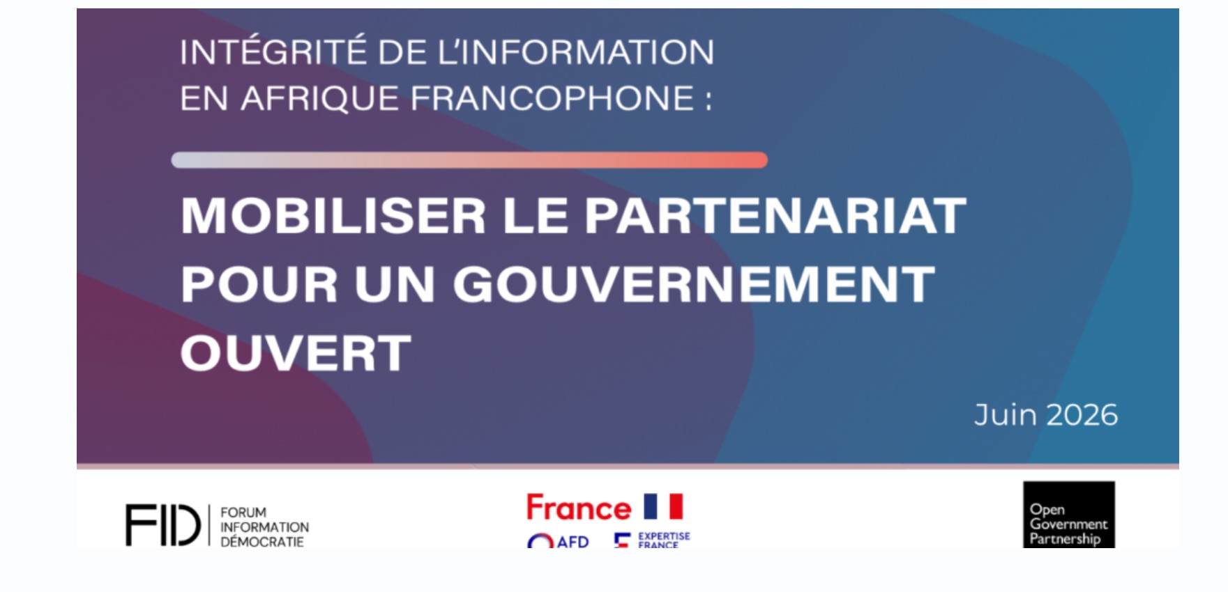 RAPPORT-INTEGRITE DE L’INFORMATION EN AFRIQUE FRANCOPHONE